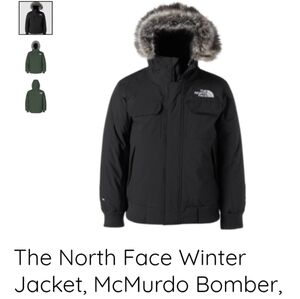The North Face Black McMurdo Bomber Jacket
